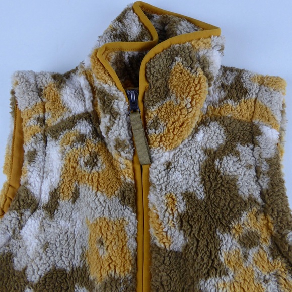 The North Face Camo Campshire 2.0 Vest Standard Fit Full Zip Sherpa Fleece NWT - Picture 5 of 9